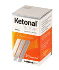 Ketonal Active 50 mg, 20 kapsułek twardych