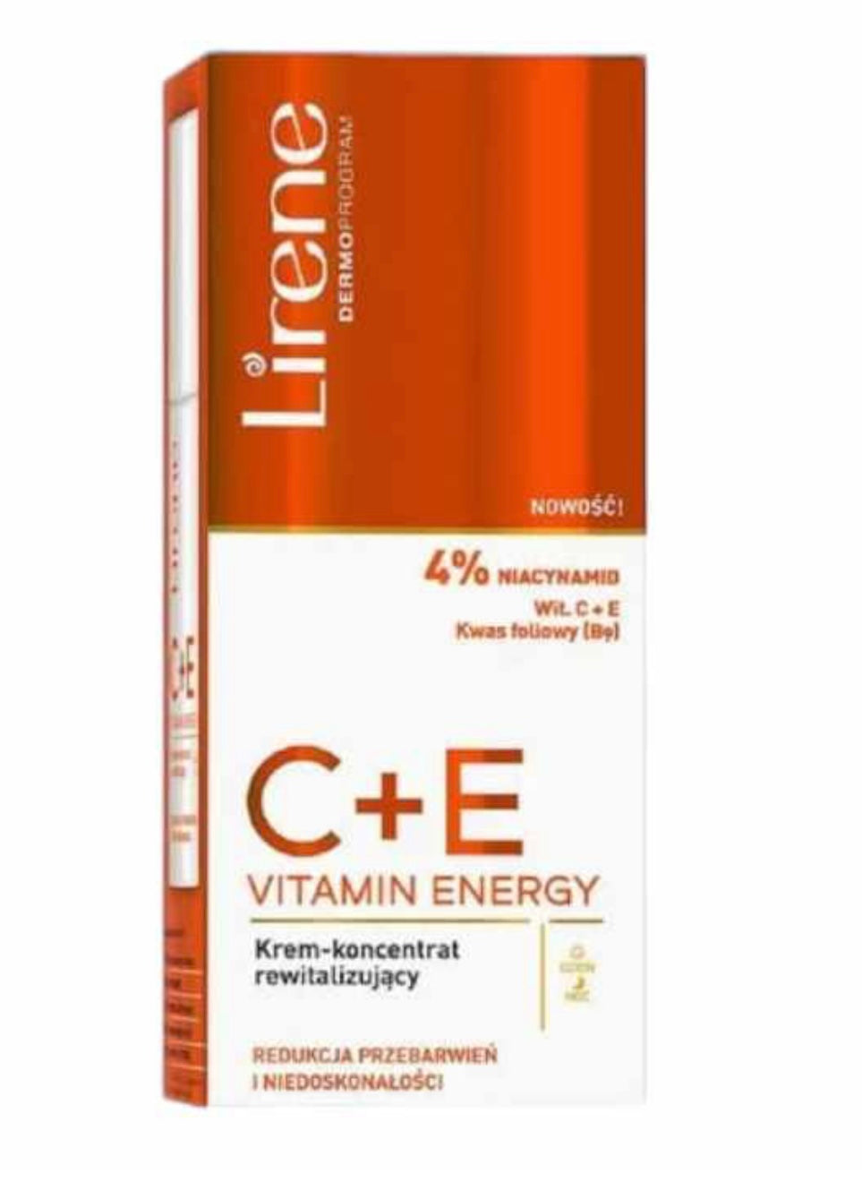 Lirene C+E Vitamin Energy, Krem-koncentrat rewitalizujący