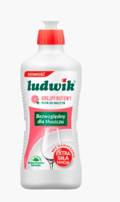 Ludwik Płyn do mycia naczyń, Grejpfrutowy
450 g