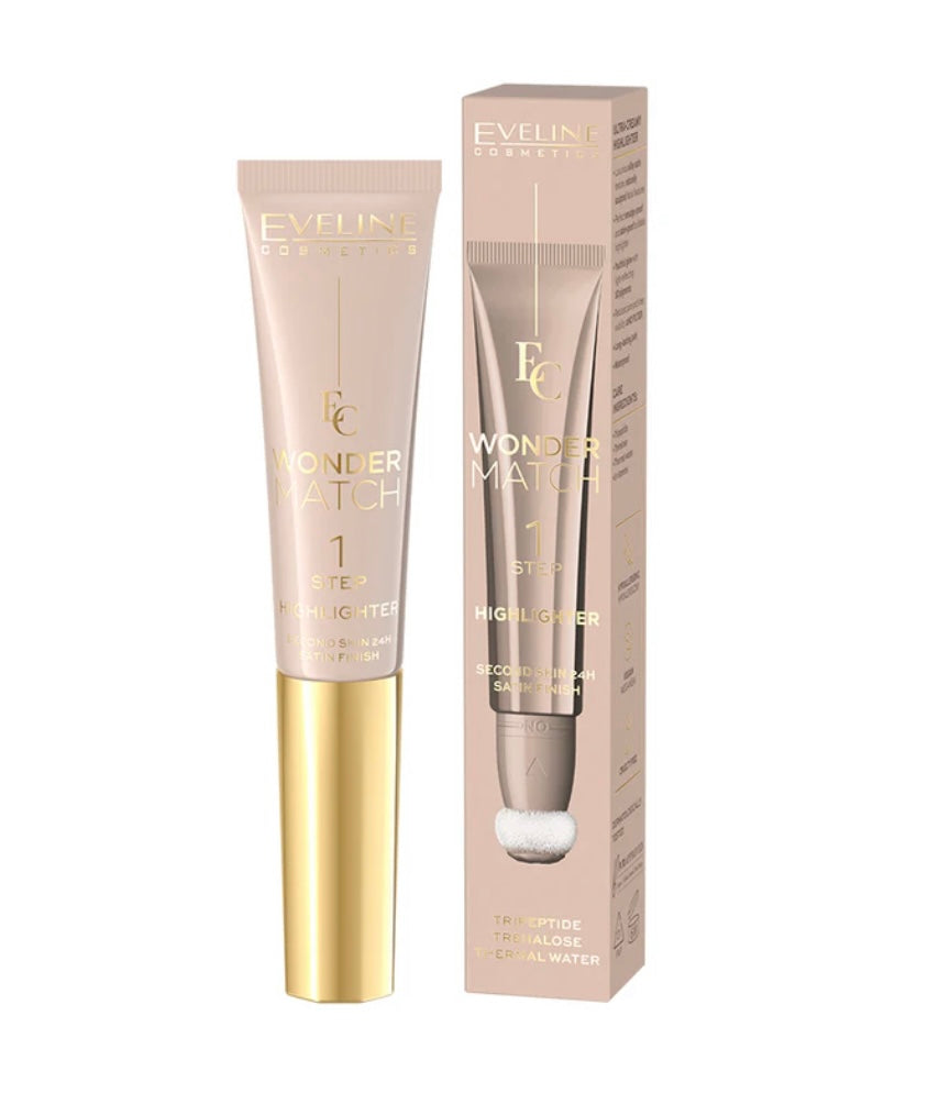 Eveline Ultrakremowy rozświetlacz Wonder Match