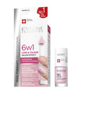 Eveline Nail Therapy Professional Care & Colour 6w1 Skoncentrowana Odżywka do Paznokci Nadająca Kolor Pink 5ml