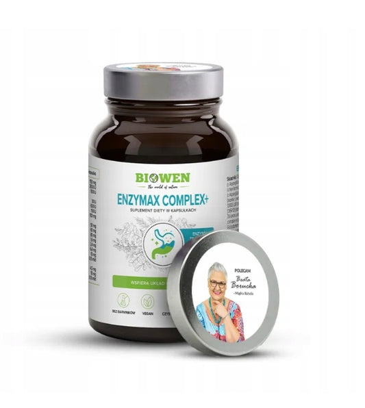 Biowen EnzyMax Complex+ kapsułki - 90 kaps.