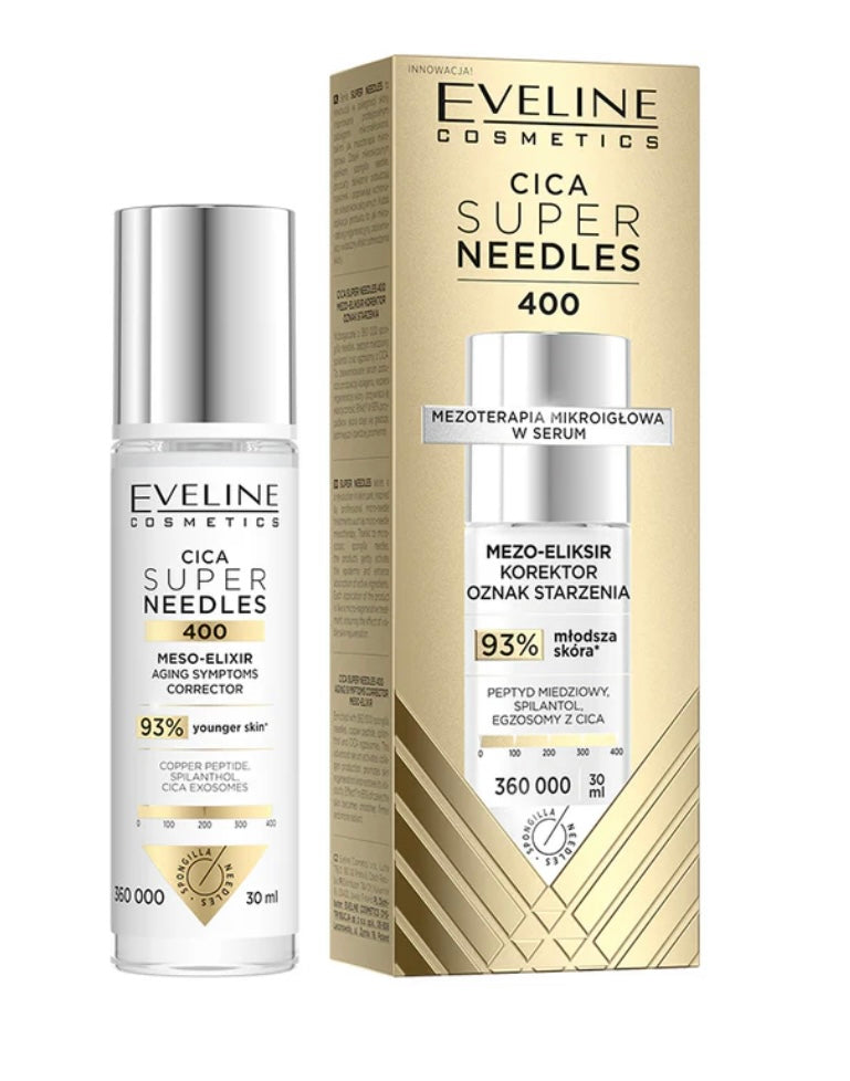Eveline Cica 400 Mezo-eliksir, korektor oznak starzenia