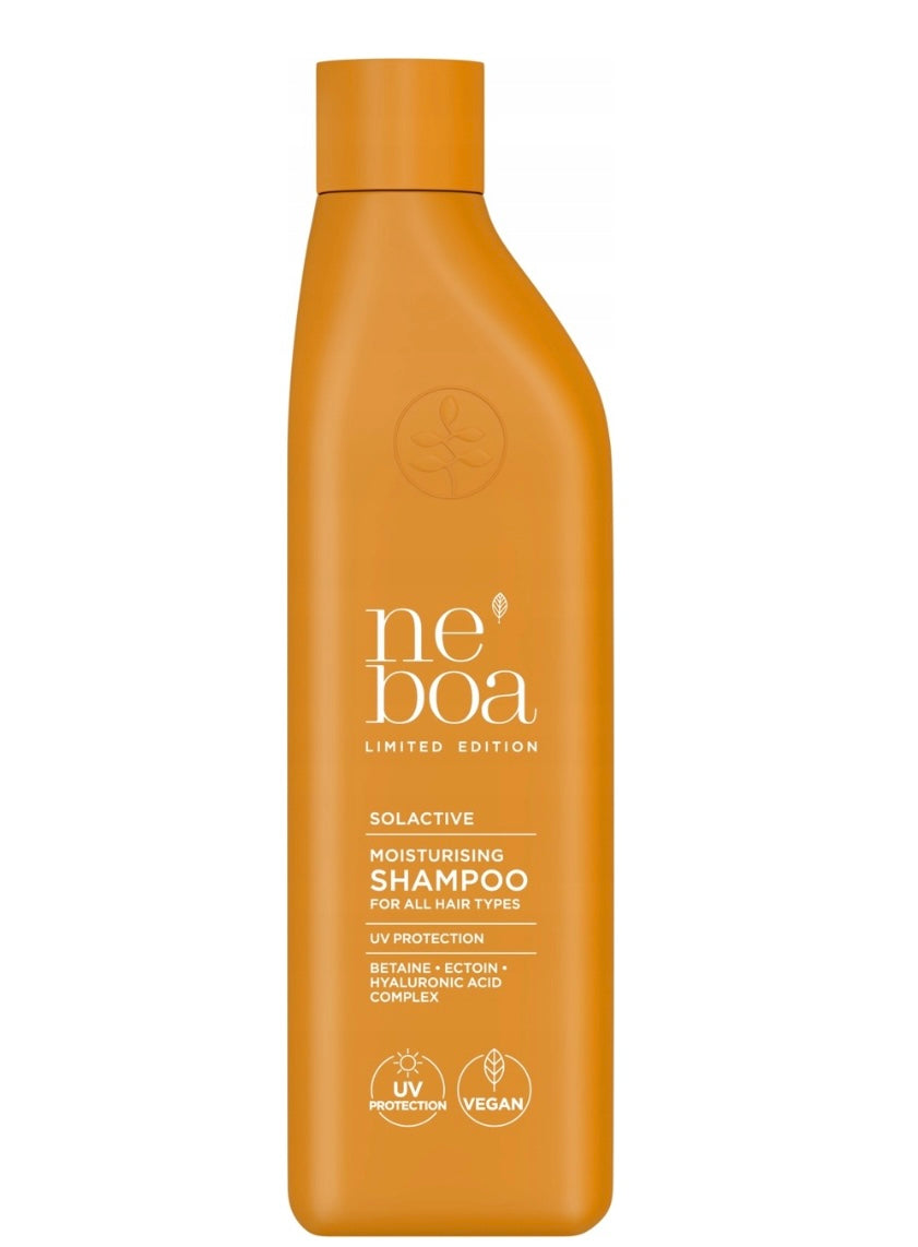 NEBOA Solactiv Nawilżający Szampon do włosów ochrona UV Limitowana 100ml