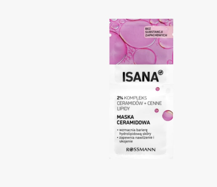 ISANA Love Your Skin
Maseczka do twarzy, Ceramidowa
