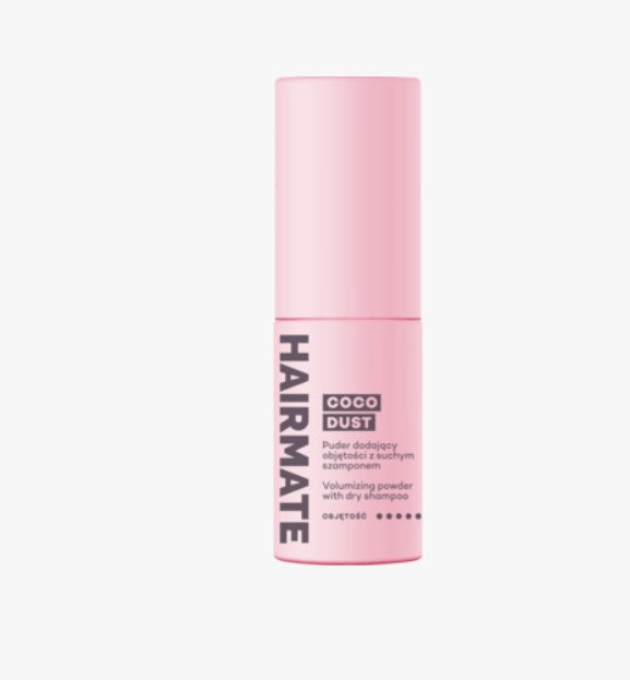 HAIRMATE Coco Dust
Puder do stylizacji włosów z suchym szamponem, dodający objętości