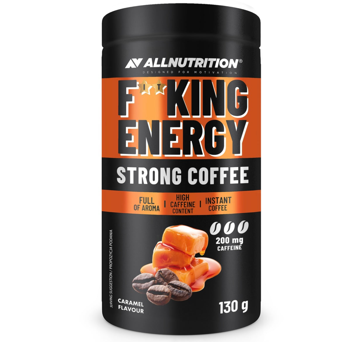 Rozpuszczalna kawa ALLNUTRITION FITKING ENERGY STRONG COFFEE