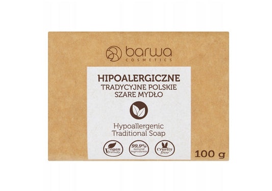 Barwa HIPOALERGICZNE Szare Mydło 100 g