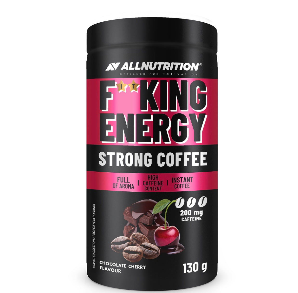 Rozpuszczalna kawa ALLNUTRITION FITKING ENERGY STRONG COFFEE