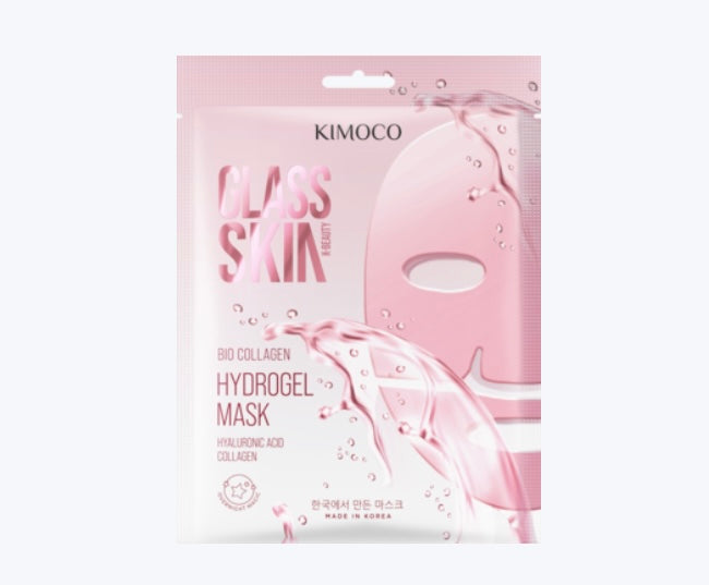 KIMOCO Glass Skin
Maska w płachcie, rozświetlająco-nawilżająca, na noc