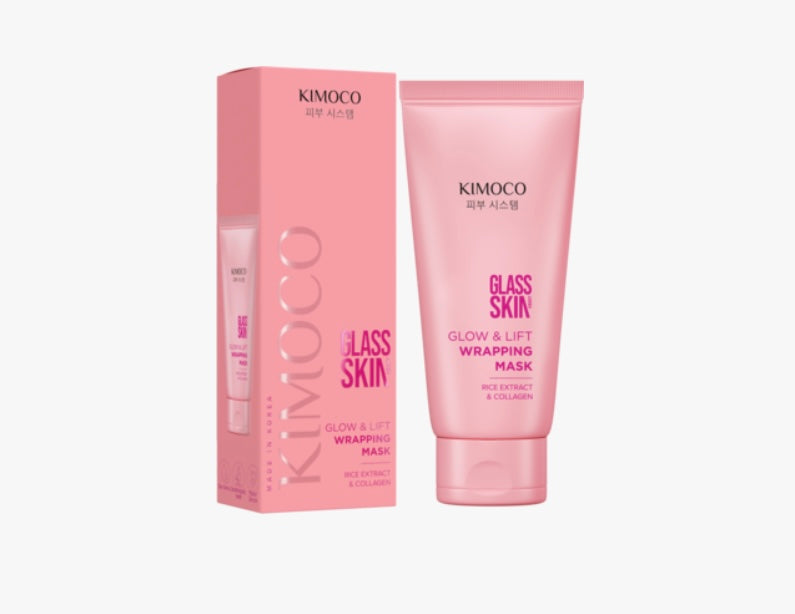 KIMOCO Glass Skin
Maseczka do twarzy, rozświetlająco - liftingująca, w kremie,