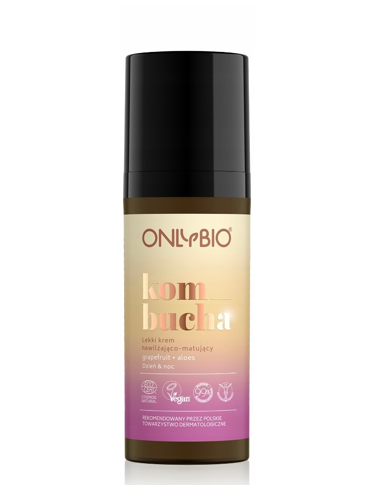ONLYBIO Kombucha Lekki krem do twarzy nawilżająco-matujący 50 ml