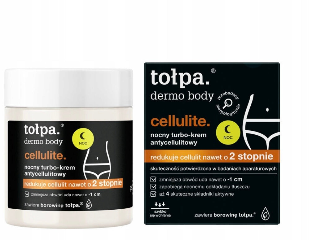 Tołpa Cellulite Nocny Turbo-Krem Antycellulitowy 250ml