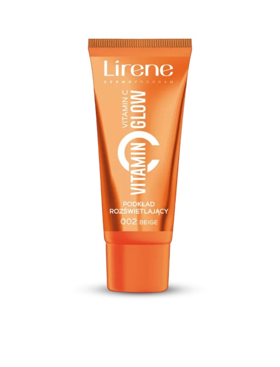 Lirene VITAMIN GLOW Podkład rozświetlający 30 ml 002 beige