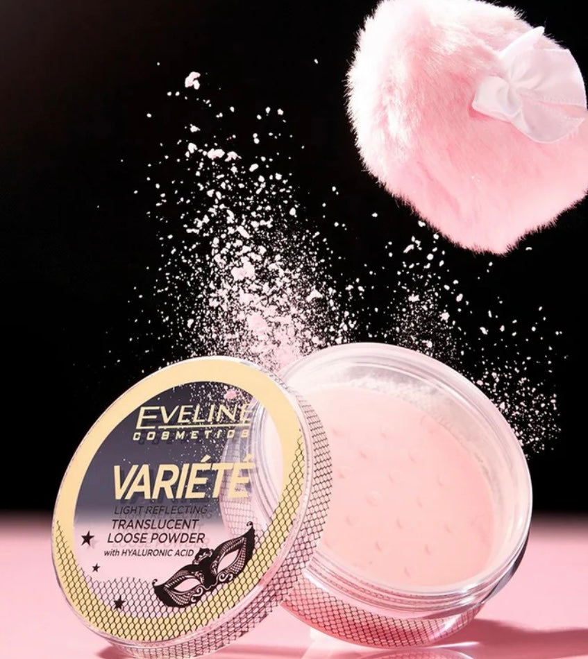 Eveline Sypki puder odbijający światło