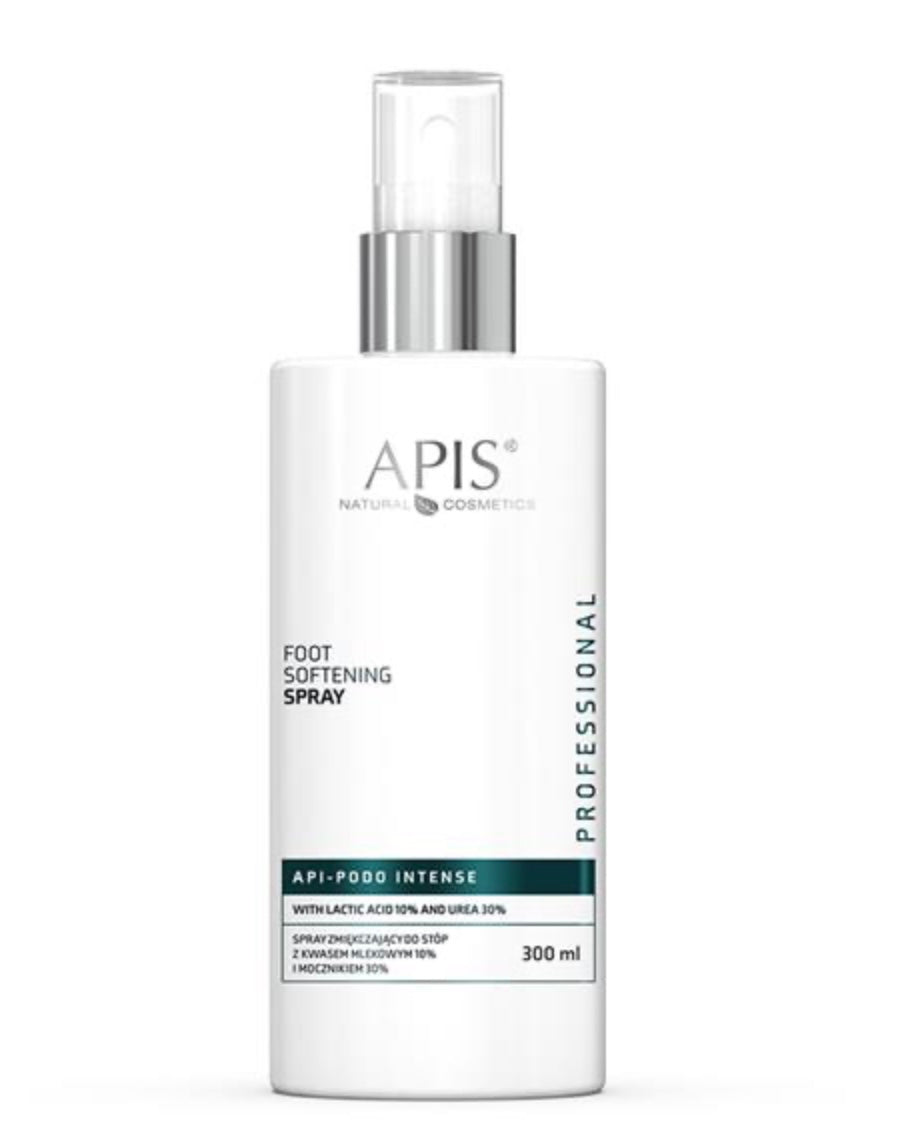 Apis Spray zmiękczający do stóp z kwasem mlekowym 10% i mocznikiem 30% / 300 ml