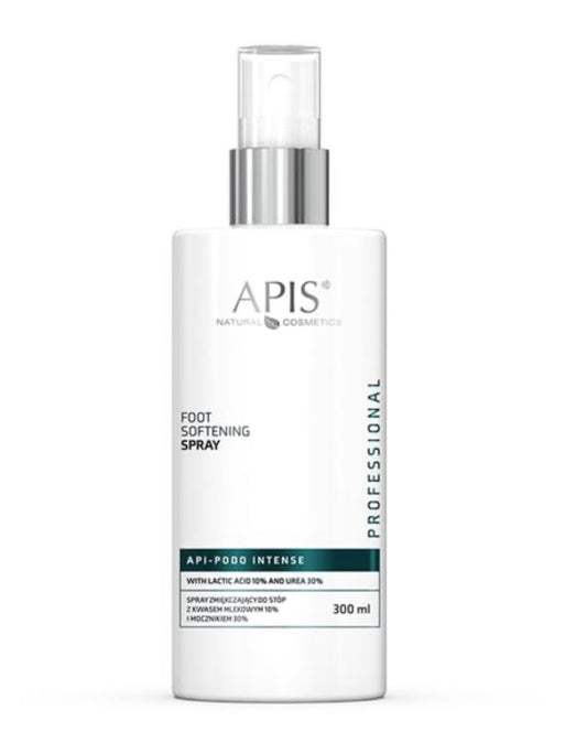 Apis Spray zmiękczający do stóp z kwasem mlekowym 10% i mocznikiem 30% / 300 ml