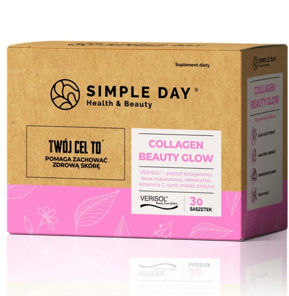 Twój Cel Collagen Beauty Glow – kolagen do picia
Suplement diety wspierający skórę
30 saszetek