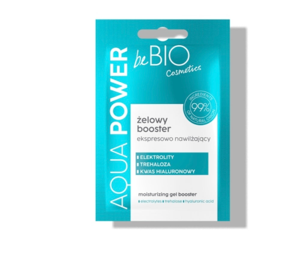 Żelowy booster nawilżający AQUA POWER 10 ml BeBIO Cosmetics