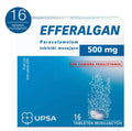 Efferalgan 500 mg, 16 tabletek musujących
