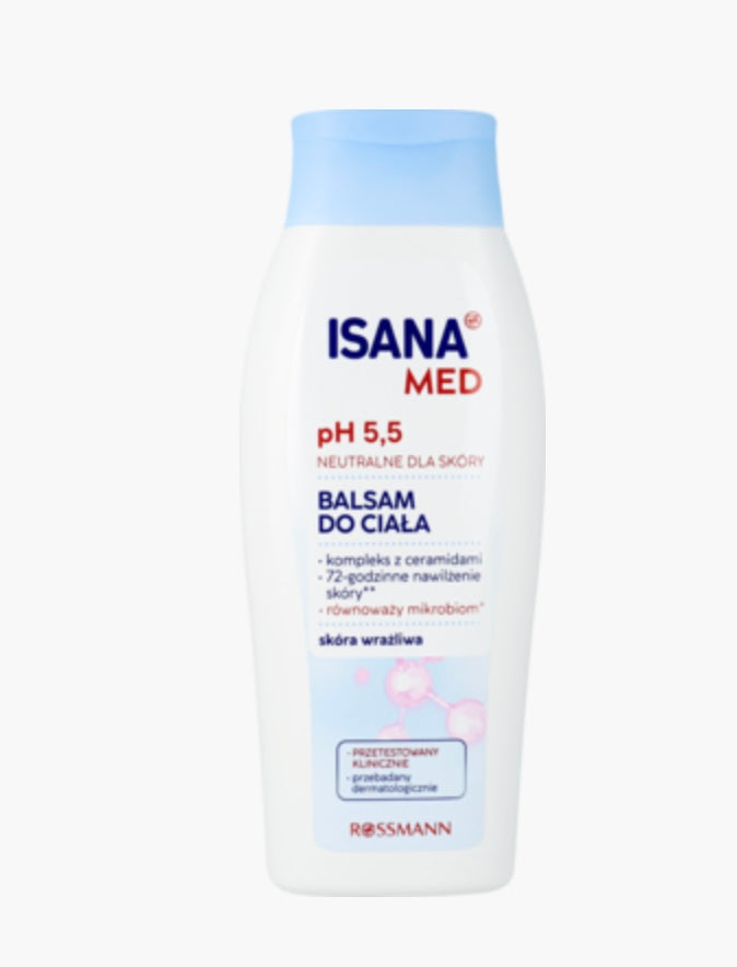 Isana Med Balsam do ciała, pH 5,5 neutralne dla skóry 250 ml