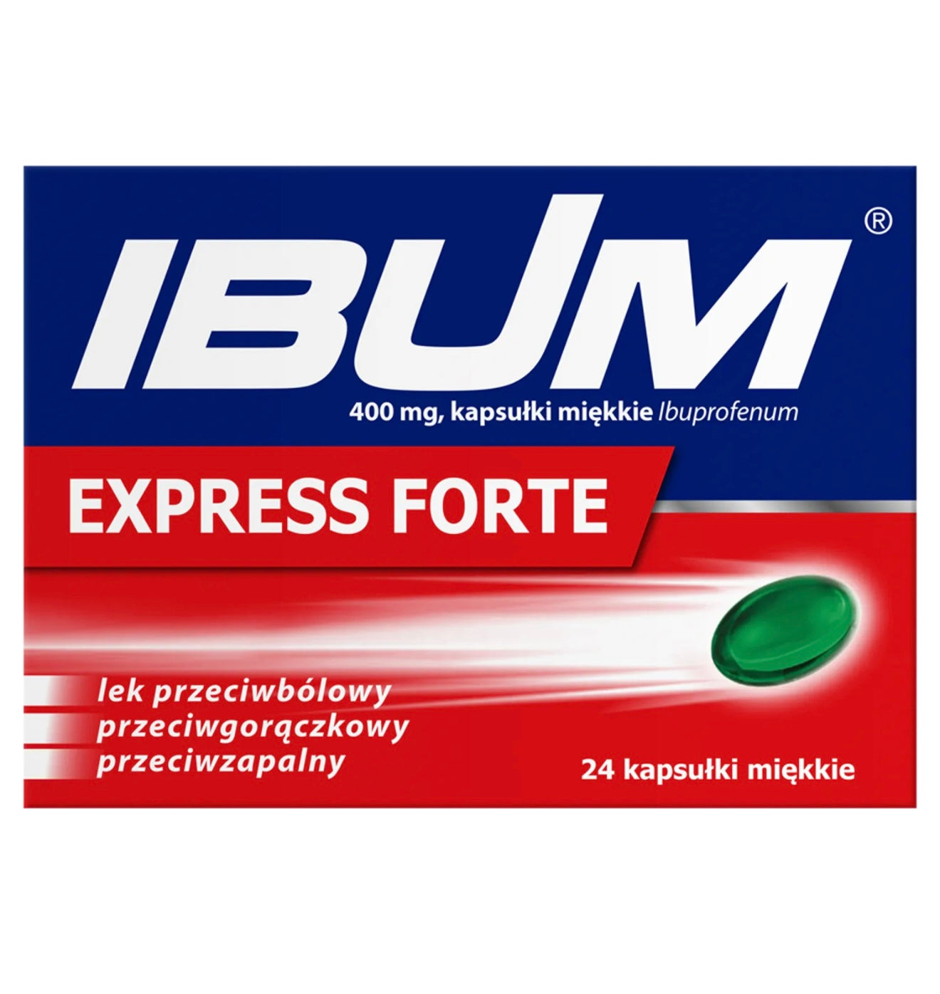Ibum Express Forte 400 mg, 24 kapsułki miękkie