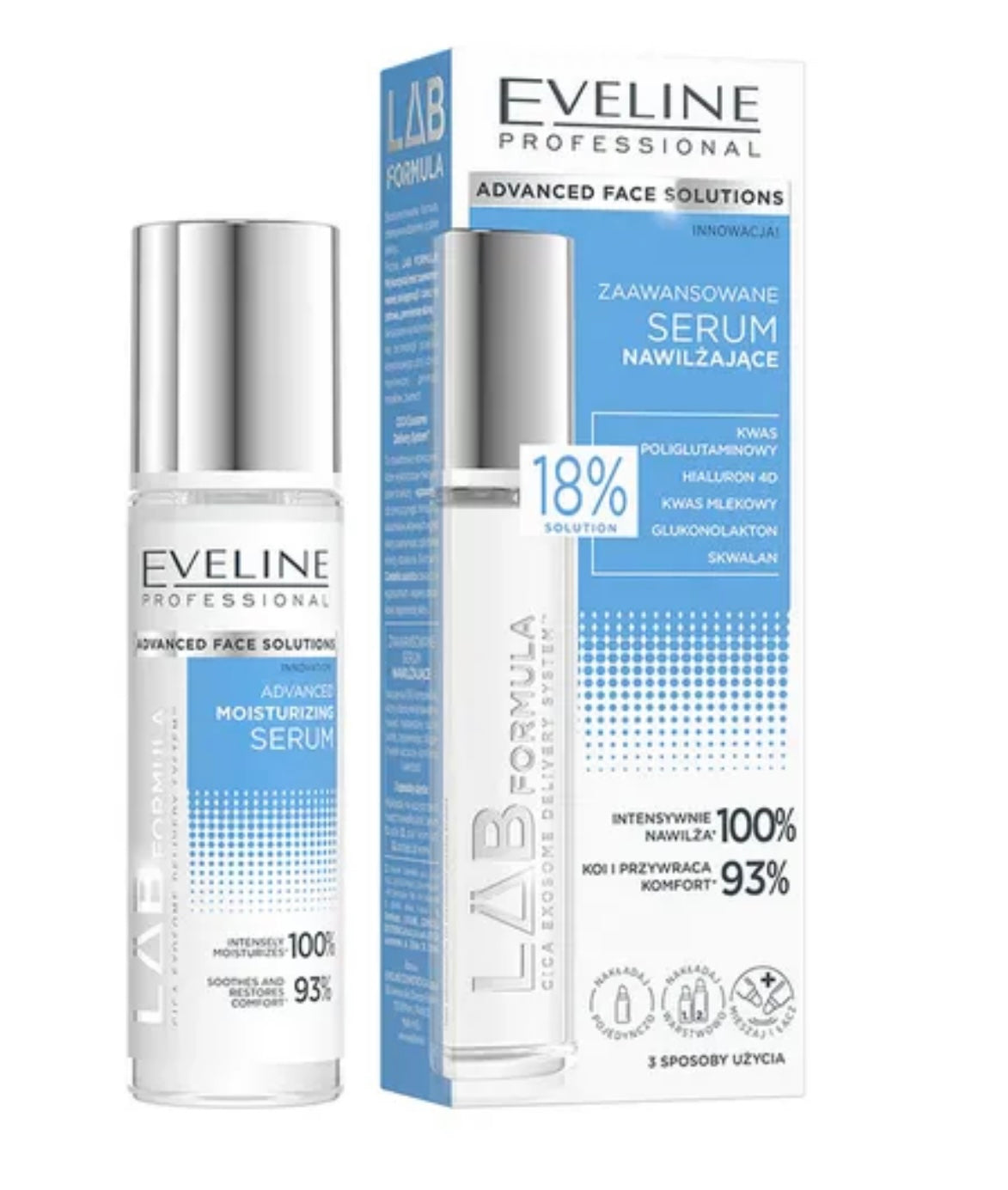 Eveline Advanced Face Solutions Lab Formula Zaawansowane serum nawilżające