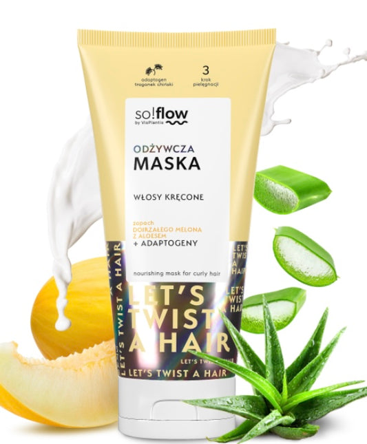 So!Flow Odżywcza Maska dla Włosów Kręconych 200ml