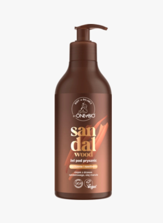 ONLYBIO BODY IN BALANCE
Żel pod prysznic, Sandal Wood
400 ml
