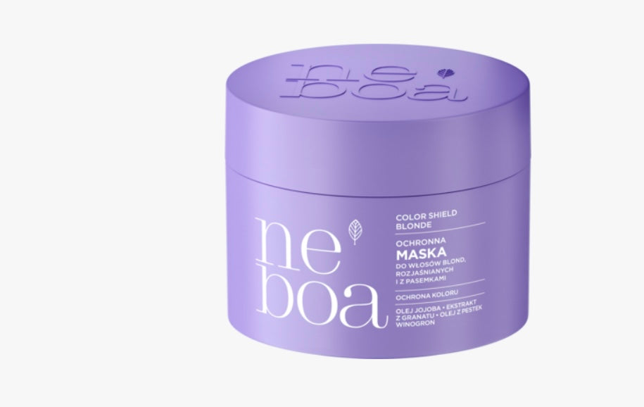 NEBOA Color Shield Blonde
Maska do włosów blond, rozjaśnianych i z pasemkami, ochronna