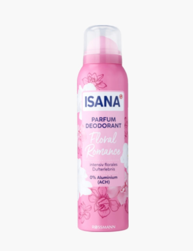 Isana
Dezodorant w sprayu, perfumowany, dla kobiet, Floral Romance