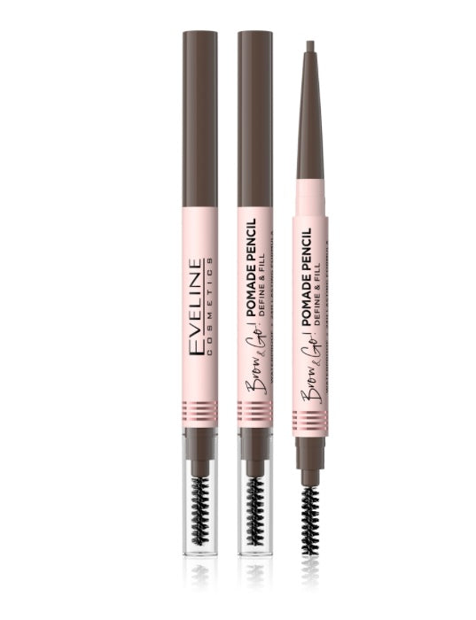 Eveline Brow & Go Wodoodporna Pomadowa Kredka do Brwi Taupe 1 Sztuka