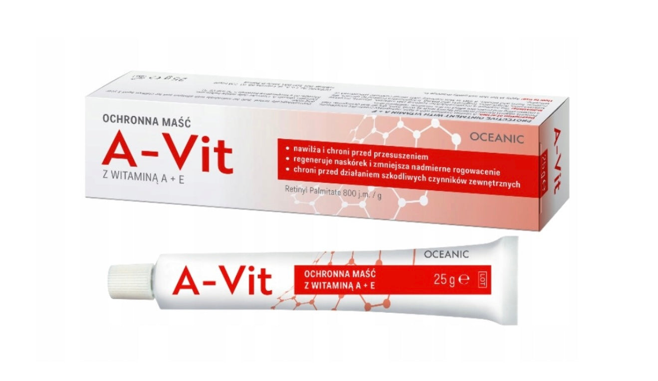 Ochronna maść z witaminą A + E, 25 g