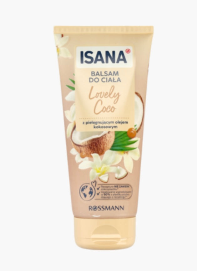 ISANA balsam do ciała z olejem kokosowym, Lovely Coco
200 ml
