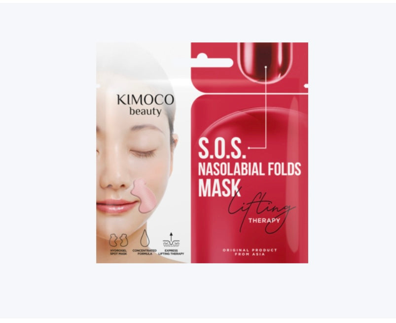 KIMOCO Beauty S.O.S. Express Lifting Therapy
Maska na bruzdy nosowo-wargowe z hydrożelu, wypełniająca