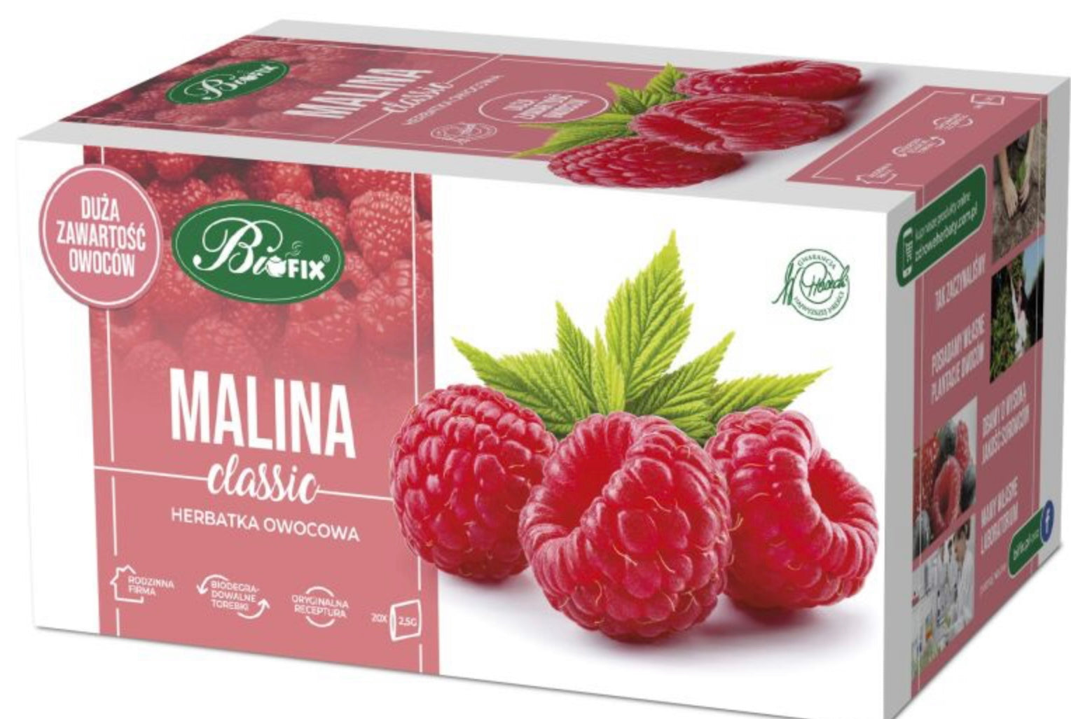 Bi fix Classic Malina Herbatka owocowa ekspresowa