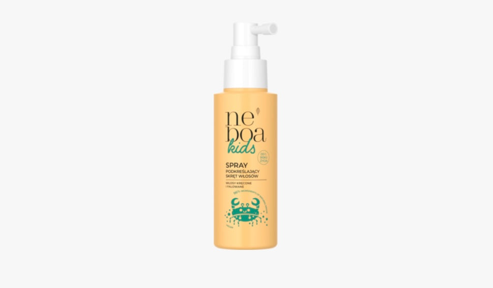 NEBOA Kids
Spray do włosów kręconych i falowanych, podkreślający skręt, 1