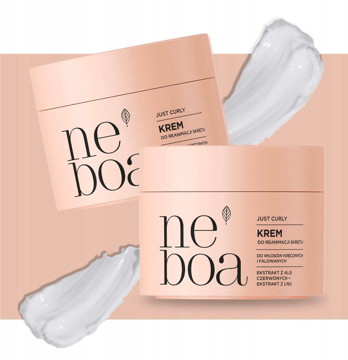 NEBOA Krem Do Reanimacji Skrętu Włosów Kręconych Just Curly 150ml