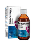 Paracetamol Aflofarm 120 mg/ 5 ml, zawiesina doustna od 3 miesiąca, smak truskawkowy, 100 ml
