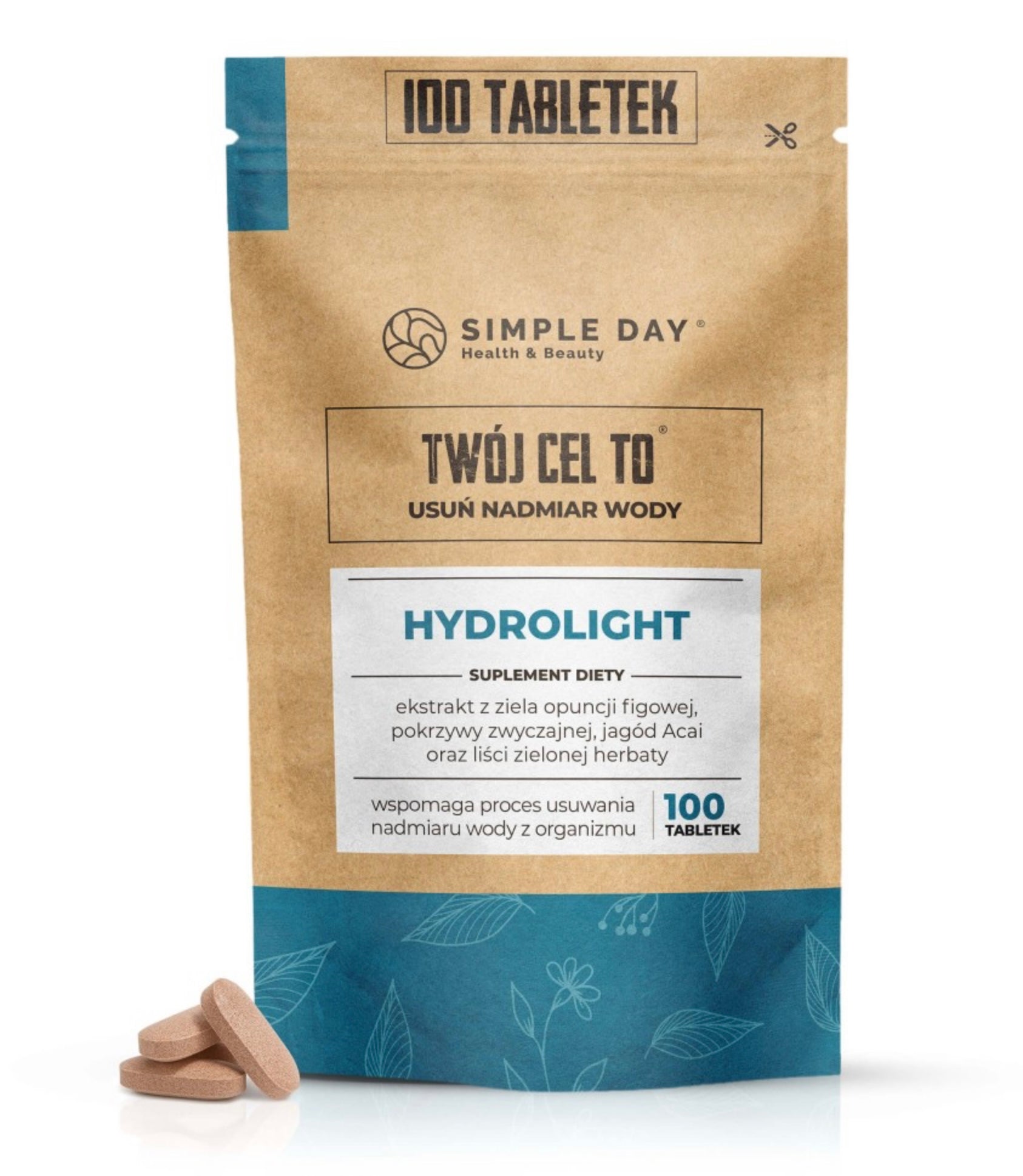 Twój  cel Hydrolight
Suplement wspomagający organizm w usuwaniu nadmiaru wody.