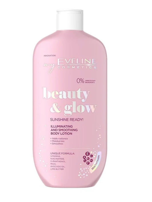Eveline Beauty & Glow Rozświetlający Balsam Wygładzający do Ciała 350ml
