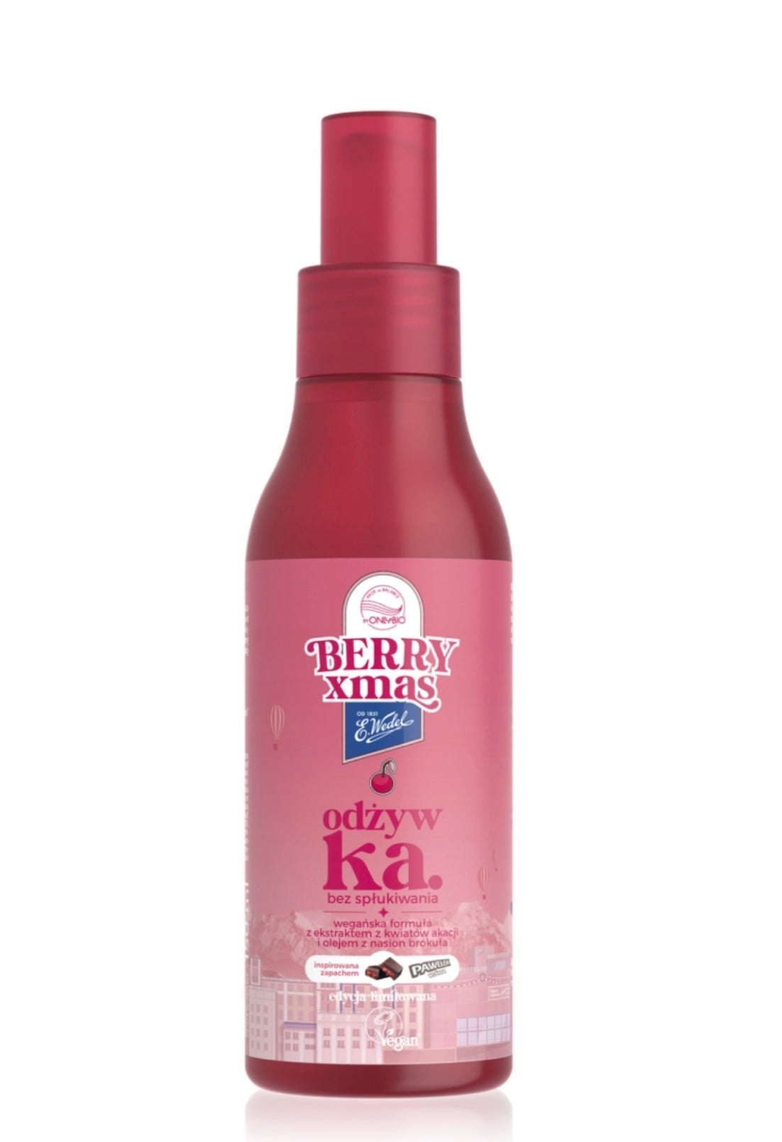 Hair In Balance x E. Wedel Odżywka bez spłukiwania Pawełek wiśniowy 150 ml