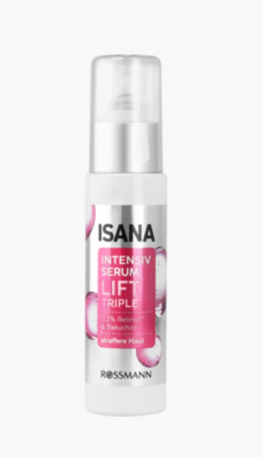Isana
Lift Triple
Serum do twarzy, liftingujące, z peptydami
30 ml