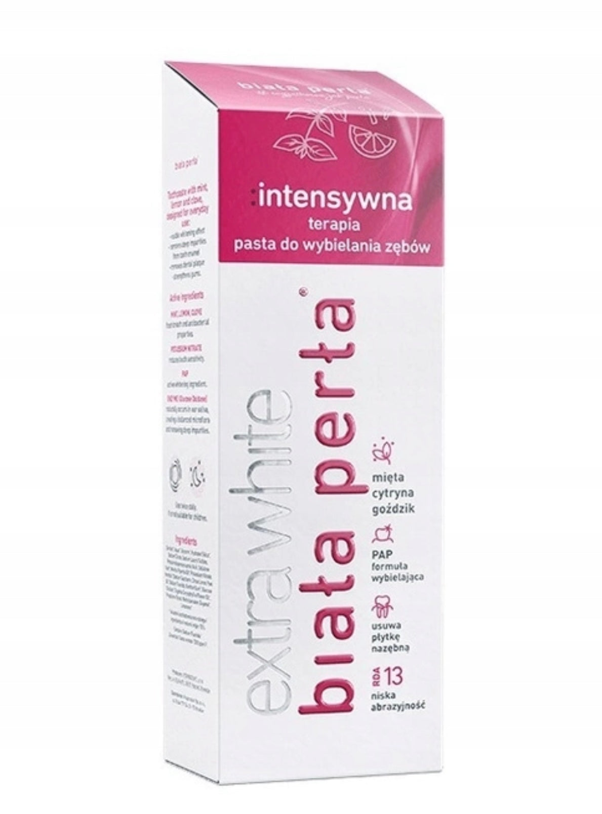 Biała Perła Wybielająca pasta do zębów Intensywna Terapia 75 ml