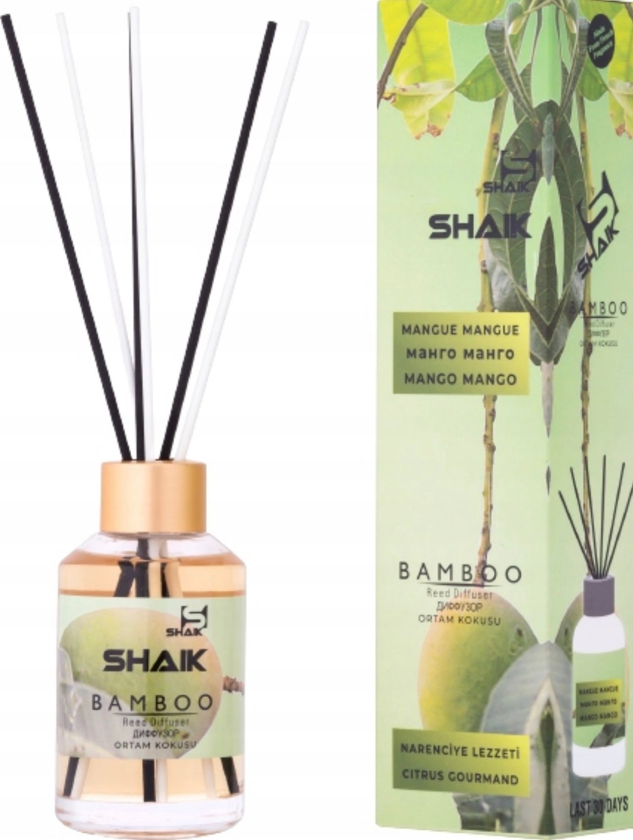 SHAIK PATYCZKI ZAPACHOWE DYFUZOR MANGO 115 ML