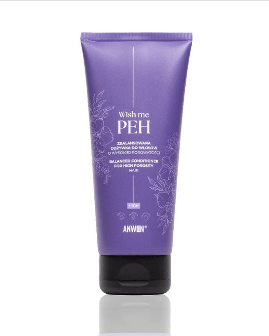 Anwen Whish me PEH Odżywka Zbalansowana dla Włosów o Wysokiej Porowatości 200ml