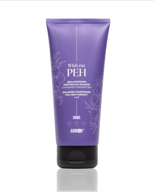 Anwen Whish me PEH Odżywka Zbalansowana dla Włosów o Wysokiej Porowatości 200ml