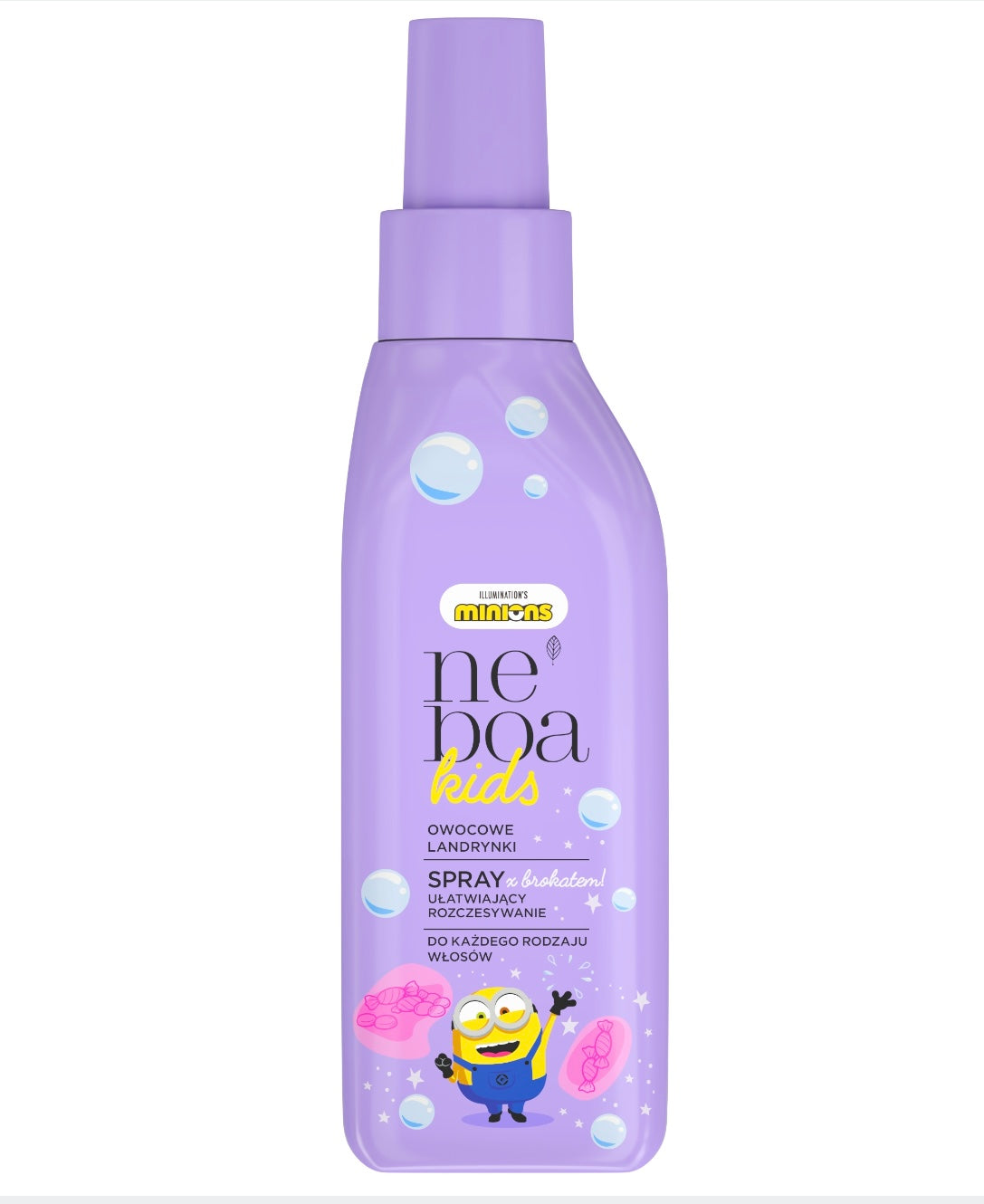 Neboa Kids Mieniący się Spray Odżywka dla Dzieci do Każdego rodzaju Włosów