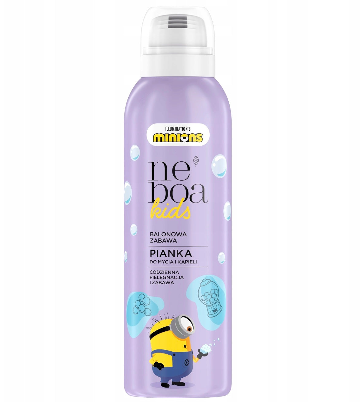 Neboa Kids Pianka Nawilżająca do mycia i kąpieli BALONOWA ZABAWA 200 ml