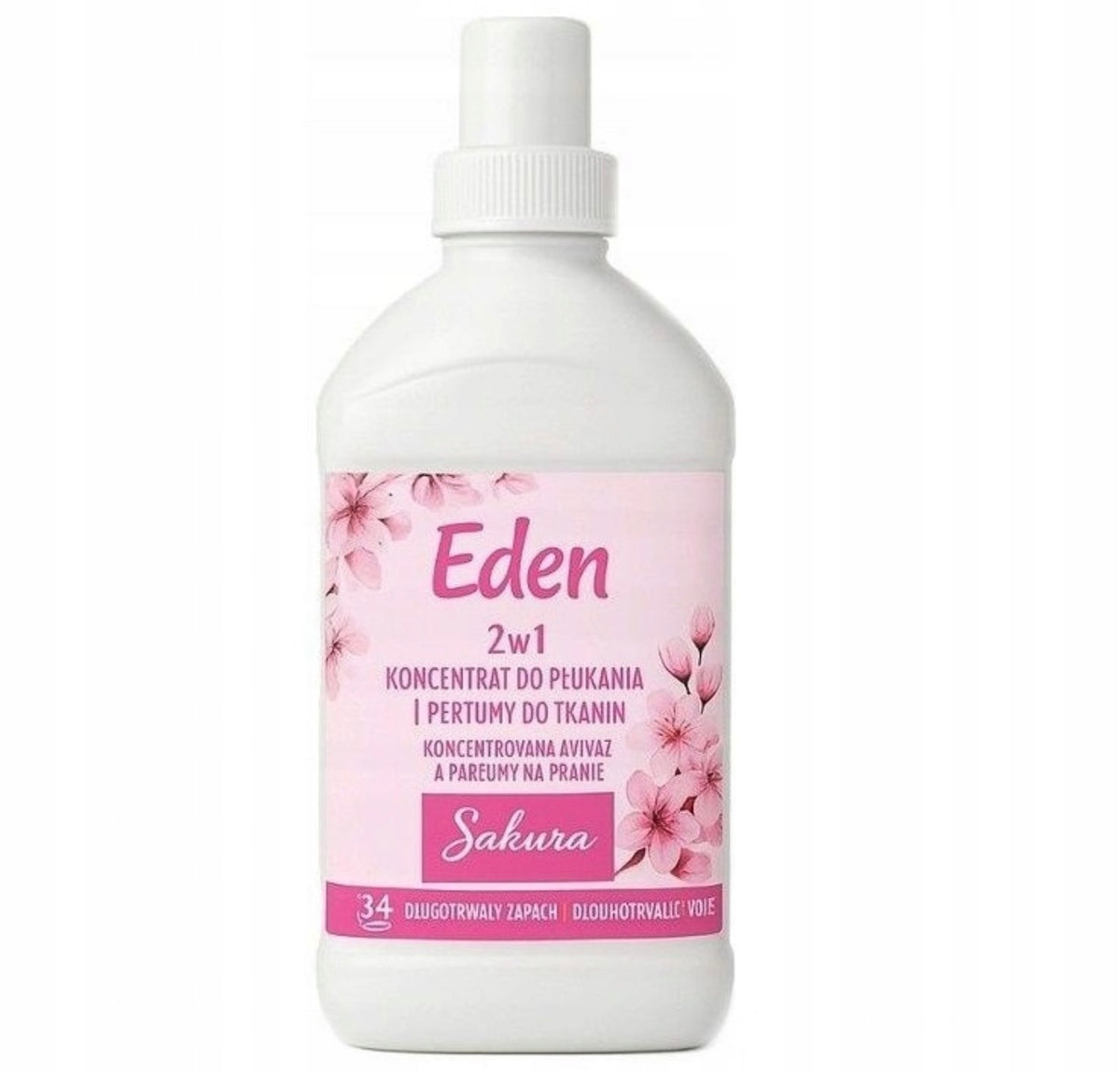 EDEN 2w1 KONCENTRAT DO PŁUKANIA & PERFUMY do TKANIN 748ml SAKURA